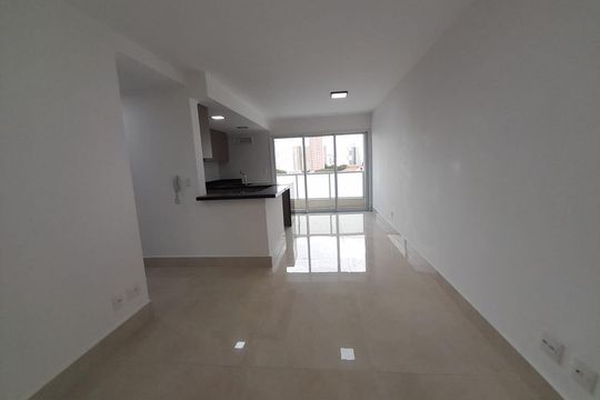 Sala de apartamento à venda com 2 quartos, 62m² em Jardim, Santo André