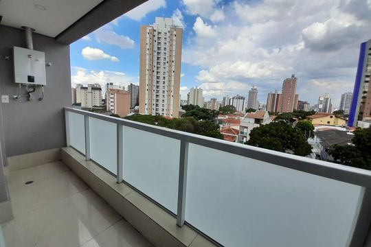 Varanda de apartamento à venda com 2 quartos, 62m² em Jardim, Santo André