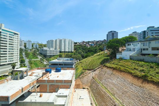 Vista da Suíte 2 de apartamento para alugar com 2 quartos, 85m² em Buritis, Belo Horizonte