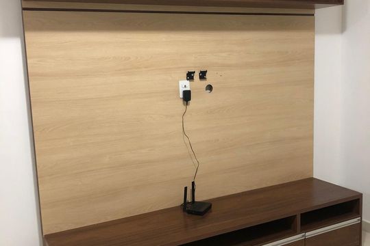 Sala de apartamento para alugar com 3 quartos, 79m² em Chácaras Colorado, Anápolis