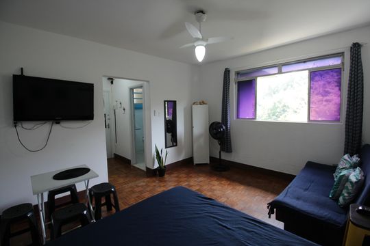 Kitnet/Studio para alugar com 1 quarto, 40m² em José Menino, Santos