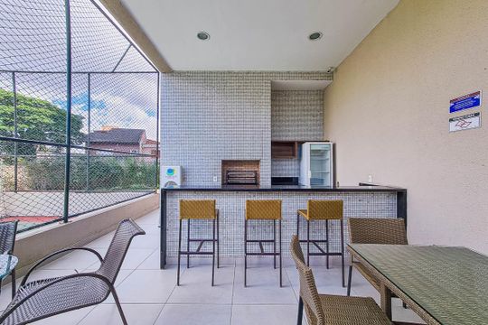 Área comum - Churrasqueira 1 de apartamento à venda com 2 quartos, 96m² em Vila Leonor, São Paulo