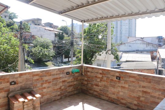 Varanda da Sala de apartamento para alugar com 2 quartos, 65m² em Luz, Nova Iguaçu