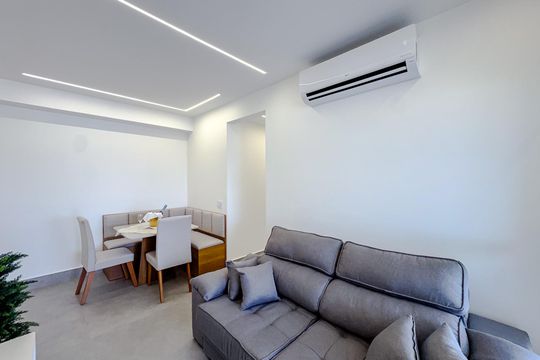 Sala de apartamento para alugar com 2 quartos, 75m² em Quarta Parada, São Paulo