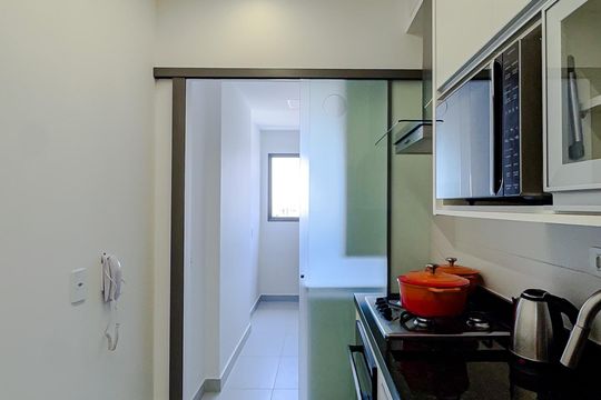 Cozinha de apartamento para alugar com 2 quartos, 75m² em Quarta Parada, São Paulo