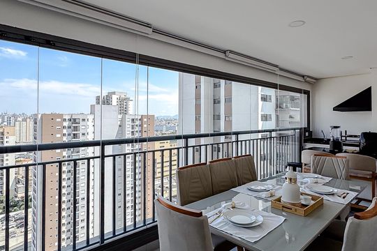 Varanda de apartamento para alugar com 2 quartos, 75m² em Quarta Parada, São Paulo