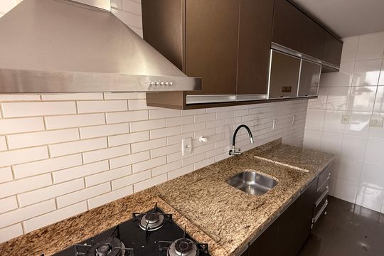 Cozinha de apartamento para alugar com 3 quartos, 107m² em Parque Amazonia, Goiânia