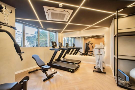 Área comum - Academia de kitnet/studio à venda com 1 quarto, 25m² em Ibirapuera, São Paulo