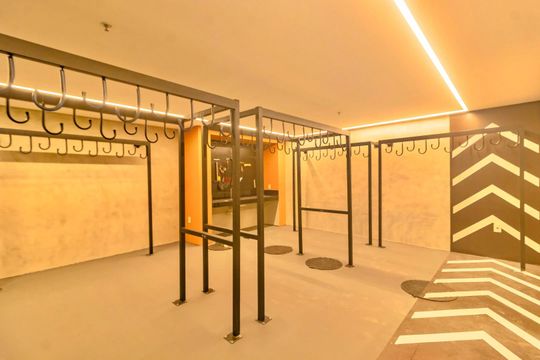 Área comum de kitnet/studio à venda com 1 quarto, 25m² em Ibirapuera, São Paulo