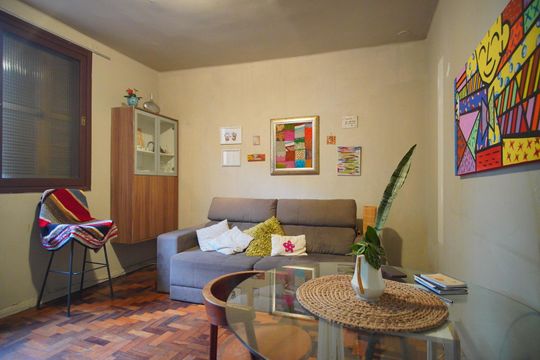 Sala de apartamento à venda com 2 quartos, 157m² em Auxiliadora, Porto Alegre
