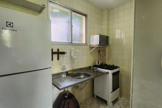 Cozinha de casa para alugar com 1 quarto, 50m² em Morros, Guarulhos