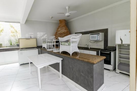 Área comum - Churrasqueira de apartamento à venda com 2 quartos, 60m² em Jardim Jussara, São Paulo