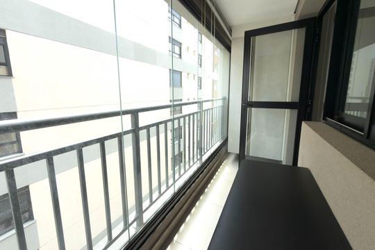Varanda de apartamento à venda com 1 quarto, 28m² em Vila Mariana, São Paulo