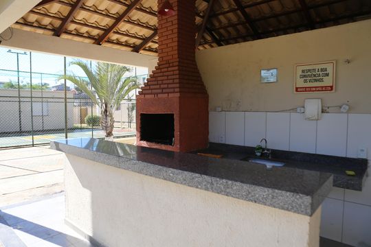 Área comum de apartamento para alugar com 2 quartos, 48m² em Santa Maria, Contagem