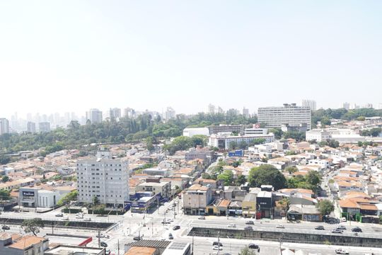 Vista de kitnet/studio para alugar com 1 quarto, 29m² em Jardim da Gloria, São Paulo