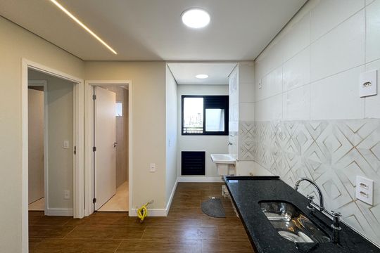 Cozinha de apartamento à venda com 2 quartos, 60m² em Centro, São Bernardo do Campo