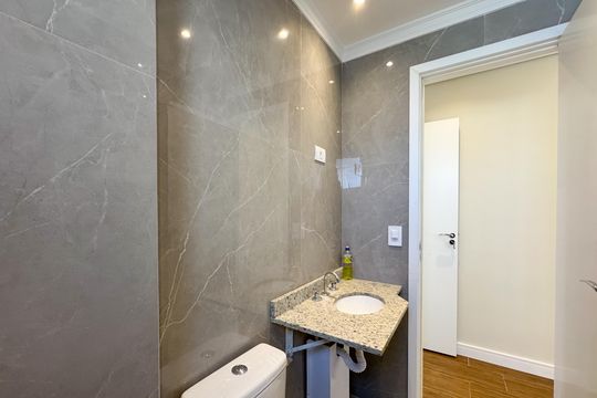 Banheiro - Suíte  de apartamento à venda com 2 quartos, 60m² em Centro, São Bernardo do Campo