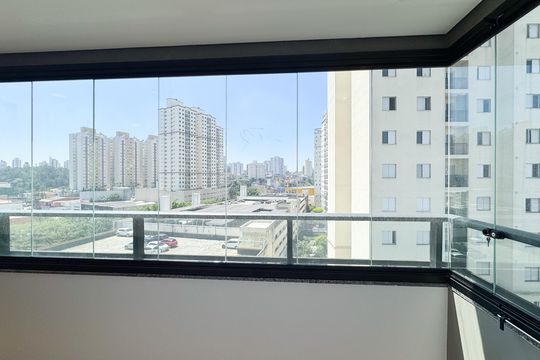 Vista - Quarto  de apartamento à venda com 2 quartos, 60m² em Centro, São Bernardo do Campo