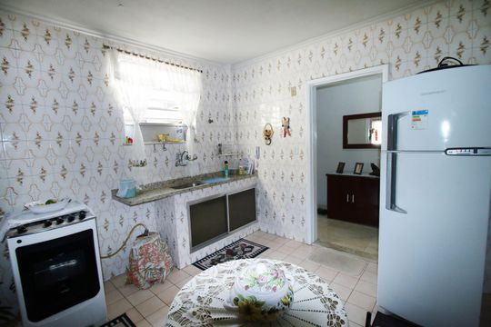 Cozinha de apartamento à venda com 2 quartos, 105m² em Vaz Lobo, Rio de Janeiro