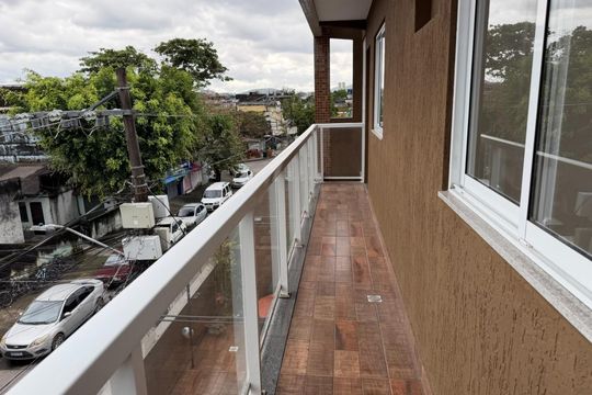 Varanda de apartamento para alugar com 1 quarto, 60m² em Curicica, Rio de Janeiro
