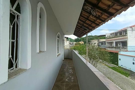 Varanda de casa para alugar com 3 quartos, 140m² em Campo Grande, Rio de Janeiro