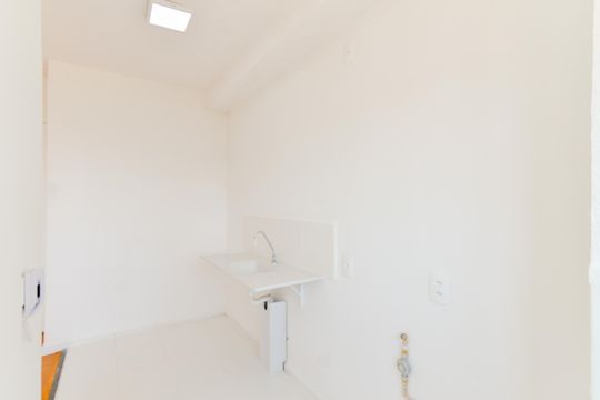 Cozinha de apartamento para alugar com 2 quartos, 45m² em Vila Nova Bonsucesso, Guarulhos
