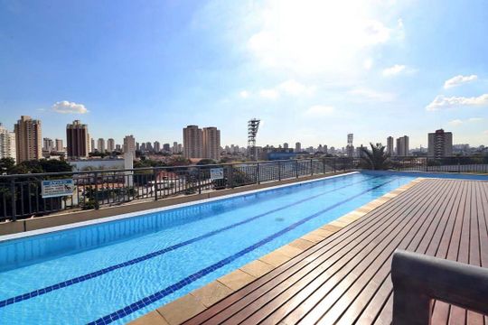 Área comum - Piscina de apartamento à venda com 2 quartos, 65m² em Vila América, Santo André