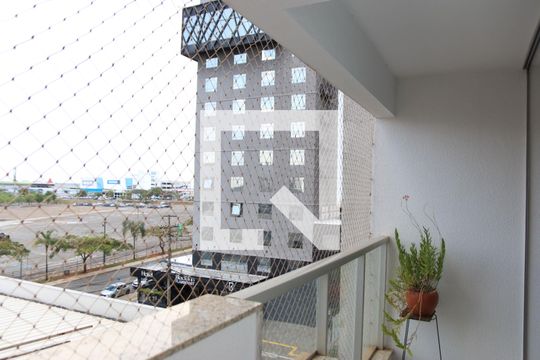 Varanda de apartamento à venda com 3 quartos, 80m² em Alto da Glória, Goiânia