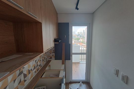 Cozinha de apartamento para alugar com 2 quartos, 46m² em Vila Maria, São Paulo