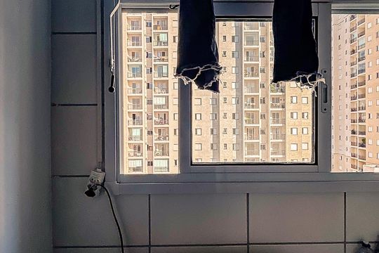 Área de Serviço de apartamento para alugar com 2 quartos, 46m² em Jardim America da Penha, São Paulo