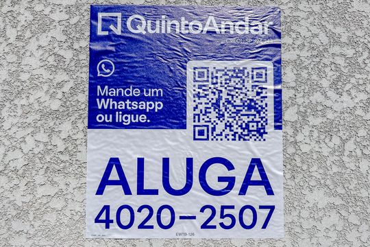 Placa de apartamento para alugar com 2 quartos, 46m² em Jardim America da Penha, São Paulo