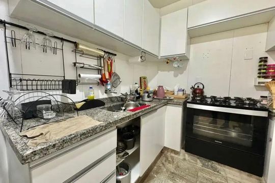Cozinha de apartamento à venda com 4 quartos, 147m² em Cruzeiro, Belo Horizonte