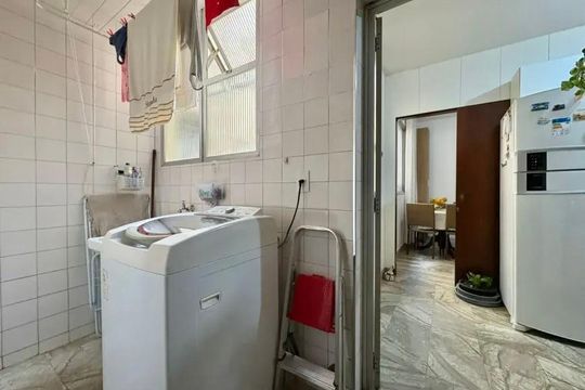 Área de Serviço de apartamento à venda com 4 quartos, 147m² em Cruzeiro, Belo Horizonte
