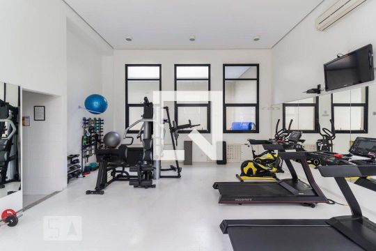 Área comum - Academia de apartamento para alugar com 2 quartos, 85m² em Vila Romana, São Paulo