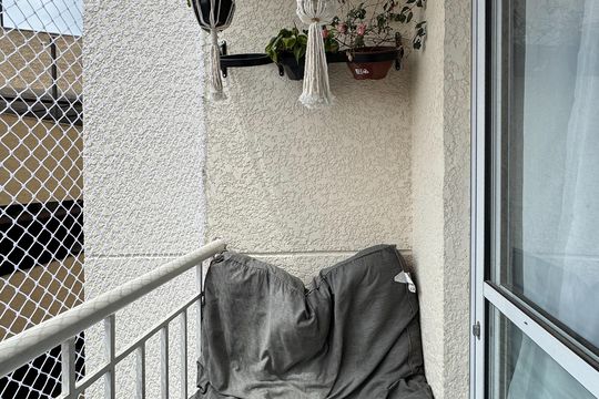 Sacada de apartamento à venda com 2 quartos, 49m² em Ferrazópolis, São Bernardo do Campo