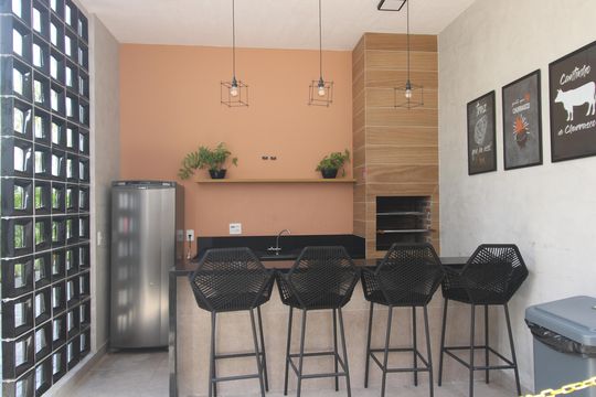 Área comum - Churrasqueira de apartamento para alugar com 2 quartos, 57m² em Taquara, Rio de Janeiro