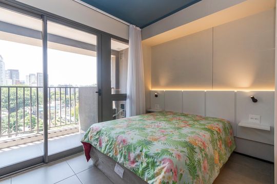 Kitnet/Studio para alugar com 1 quarto, 17m² em Cidade Monções, São Paulo