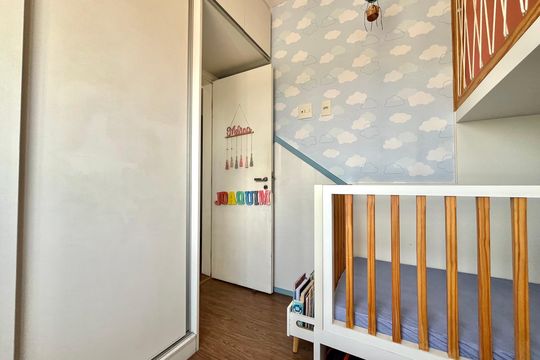 Quarto 2 de apartamento à venda com 2 quartos, 65m² em Vila do Bosque, São Paulo