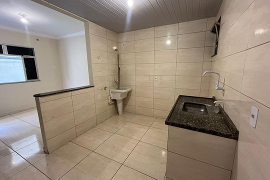 Cozinha de apartamento para alugar com 1 quarto, 45m² em Taquara, Rio de Janeiro