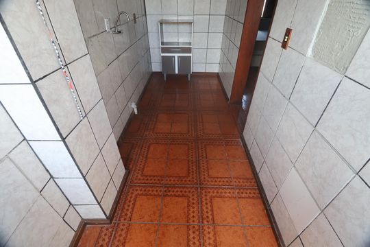 Cozinha e Área de Serviço de apartamento para alugar com 1 quarto, 30m² em Setor 3, Canoas