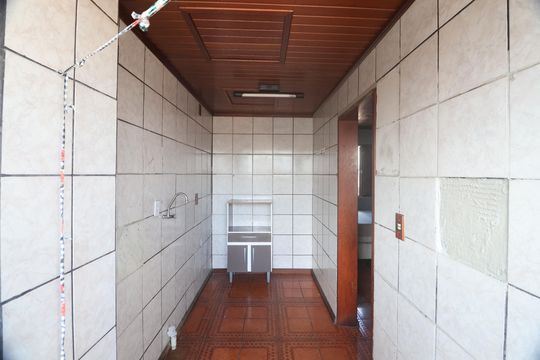 Cozinha de apartamento à venda com 1 quarto, 30m² em Setor 3, Canoas