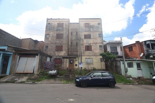 Fachada de apartamento para alugar com 1 quarto, 30m² em Setor 3, Canoas