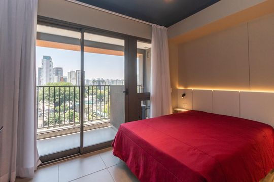 Kitnet/Studio para alugar com 1 quarto, 30m² em Cidade Monções, São Paulo