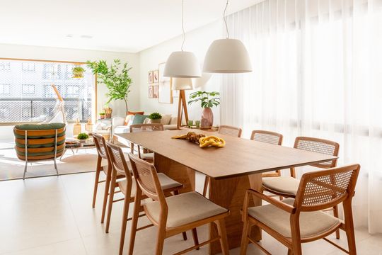 Sala de Jantar de apartamento à venda com 4 quartos, 222m² em Jardim Europa, São Paulo