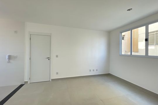 Sala/Cozinha de apartamento à venda com 3 quartos, 64m² em União, Belo Horizonte