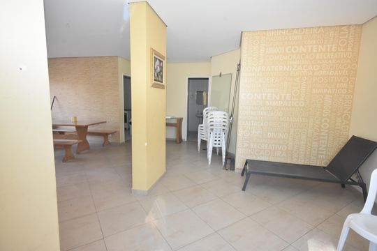 Área comum - Salão de festas de apartamento à venda com 2 quartos, 68m² em Jardim Pacaembu, Jundiaí