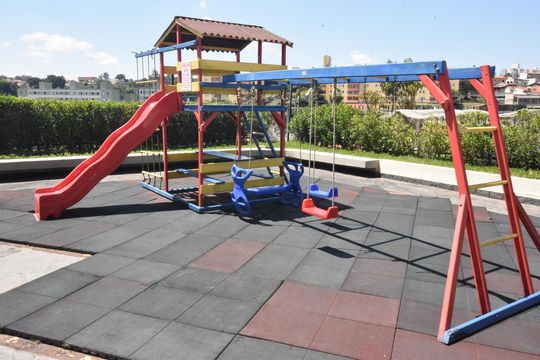 Área comum - Playground de apartamento à venda com 2 quartos, 68m² em Jardim Pacaembu, Jundiaí