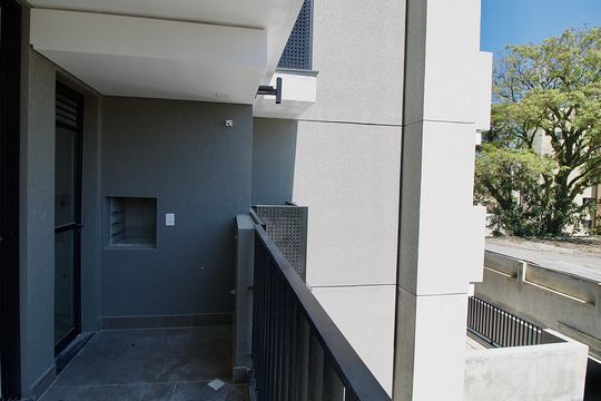 Sacada de apartamento à venda com 2 quartos, 68m² em São Francisco, Curitiba