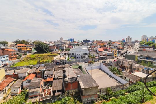 Vista da Sala de apartamento para alugar com 2 quartos, 50m² em Vila Jacuí, São Paulo