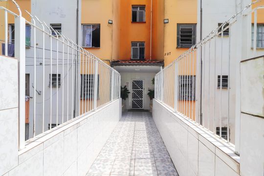 Área externa de apartamento para alugar com 2 quartos, 50m² em Vila Jacuí, São Paulo